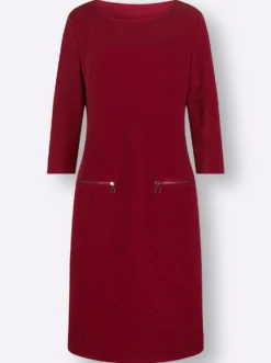 Druckkleid in Jersey-Jacquard-Qualität