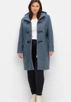 Dufflecoat mit Knebelknöpfen