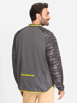 Fahrradjacke mit Rückentasche