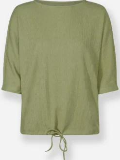 Fledermausshirt mit Bindeband