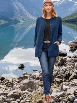 Fleecejacke in Teddy-Qualität