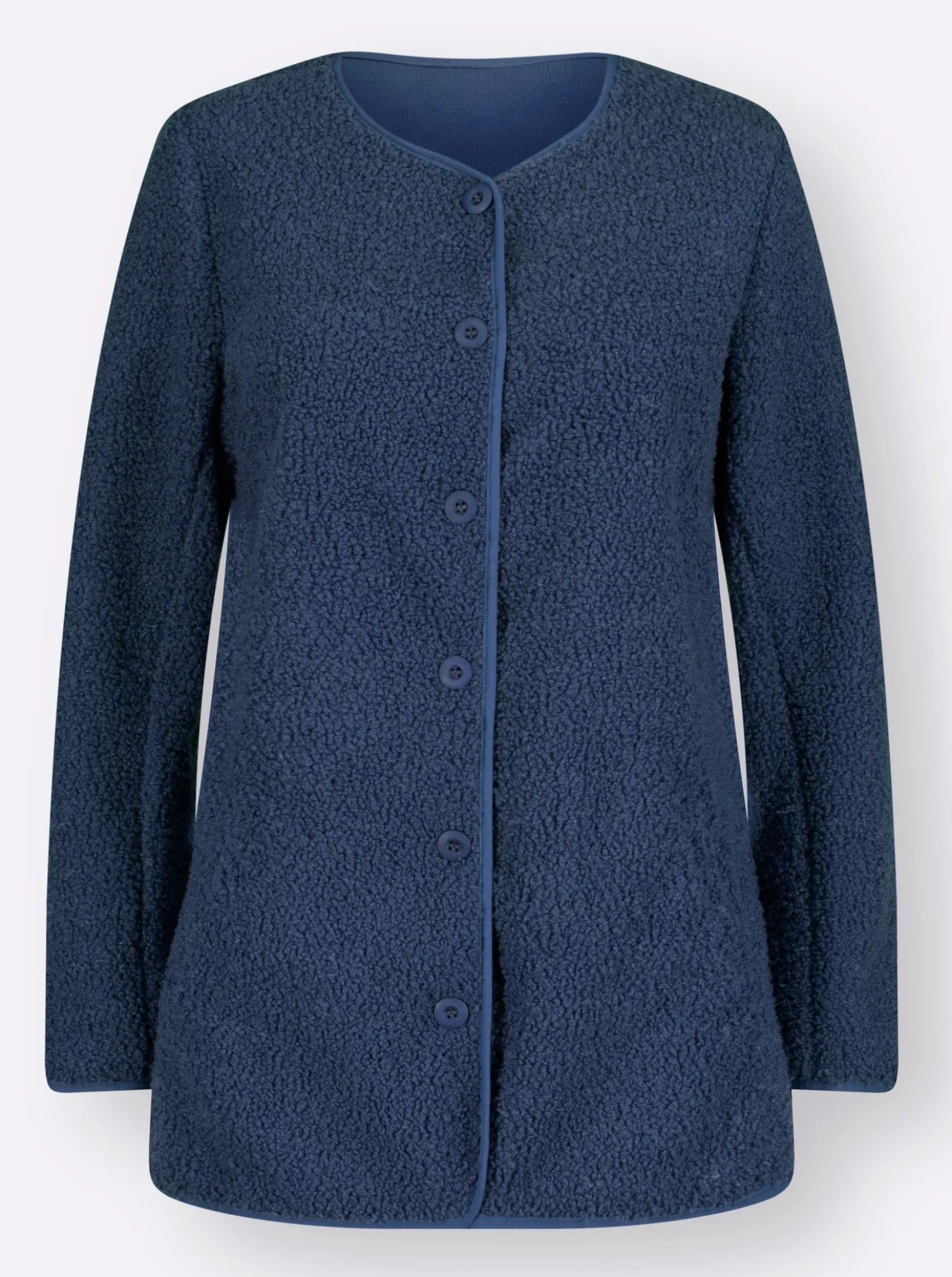 Fleecejacke in Teddy-Qualität
