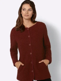 Fleecejacke in Teddy-Qualität