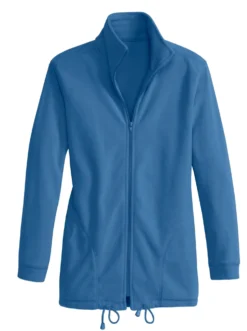 Fleecejacke Kordeldurchzug am Saum