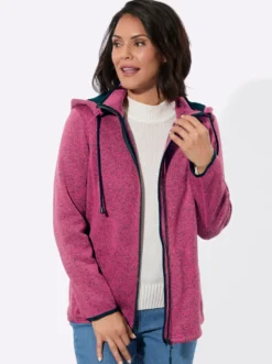 Fleecejacke mit Antipilling-Ausrüstung