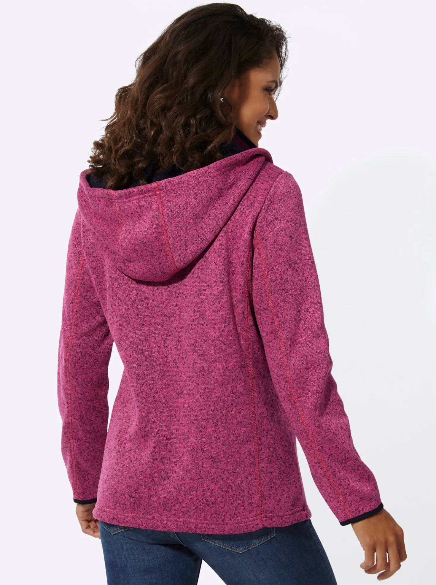 Fleecejacke mit Antipilling-Ausrüstung