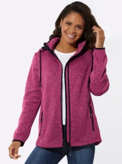 Fleecejacke mit Antipilling-Ausrüstung