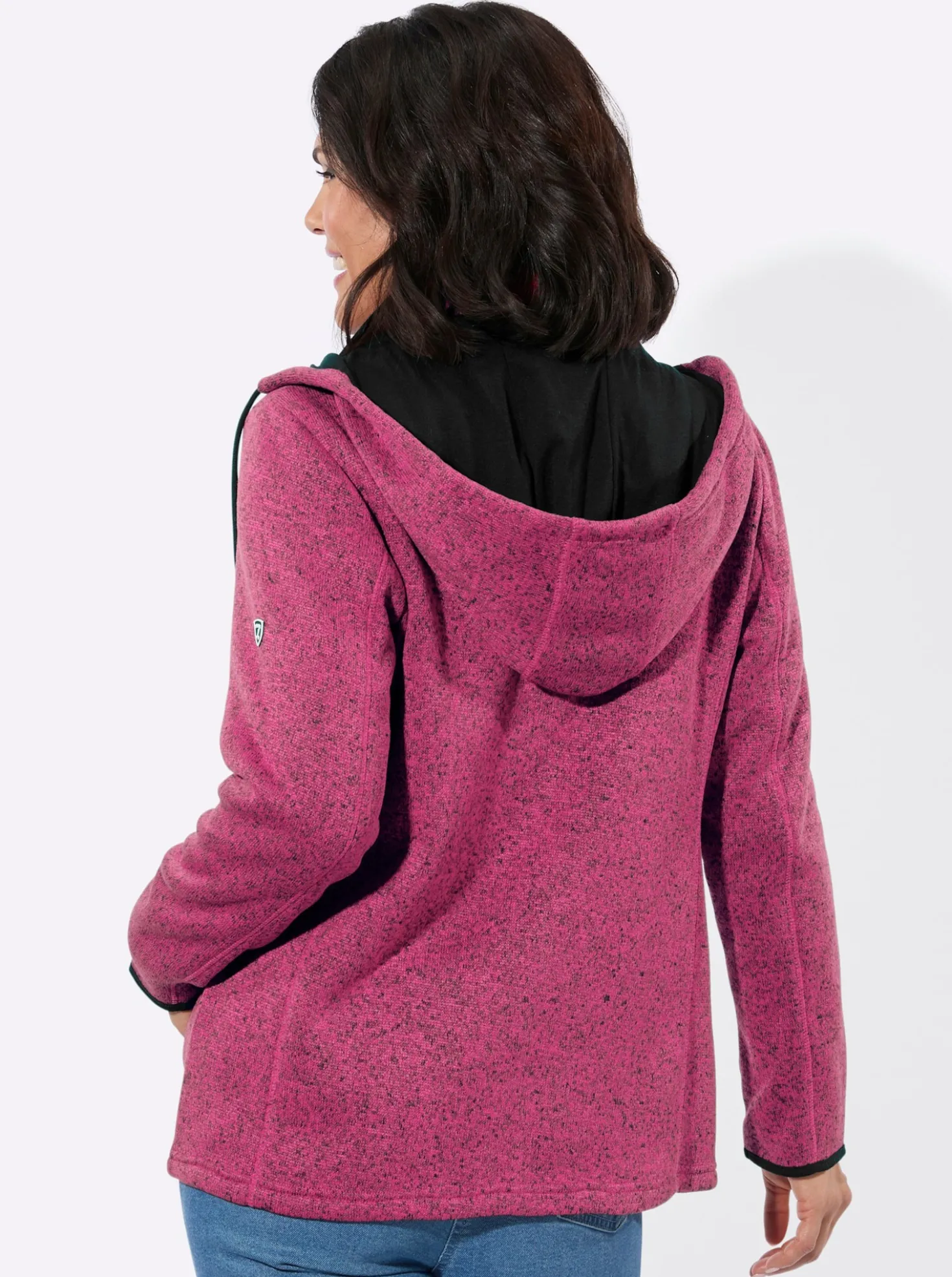 Fleecejacke mit Antipilling-Ausrüstung