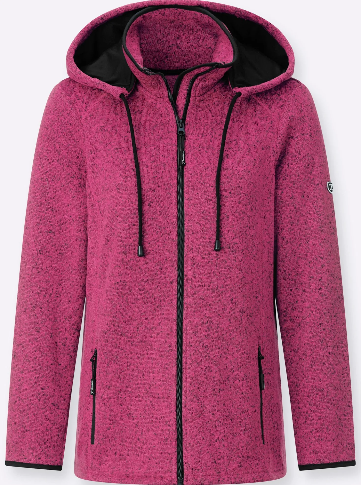 Fleecejacke mit Antipilling-Ausrüstung