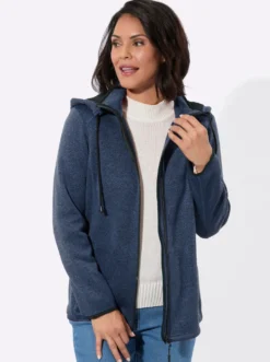 Fleecejacke mit Antipilling-Ausrüstung