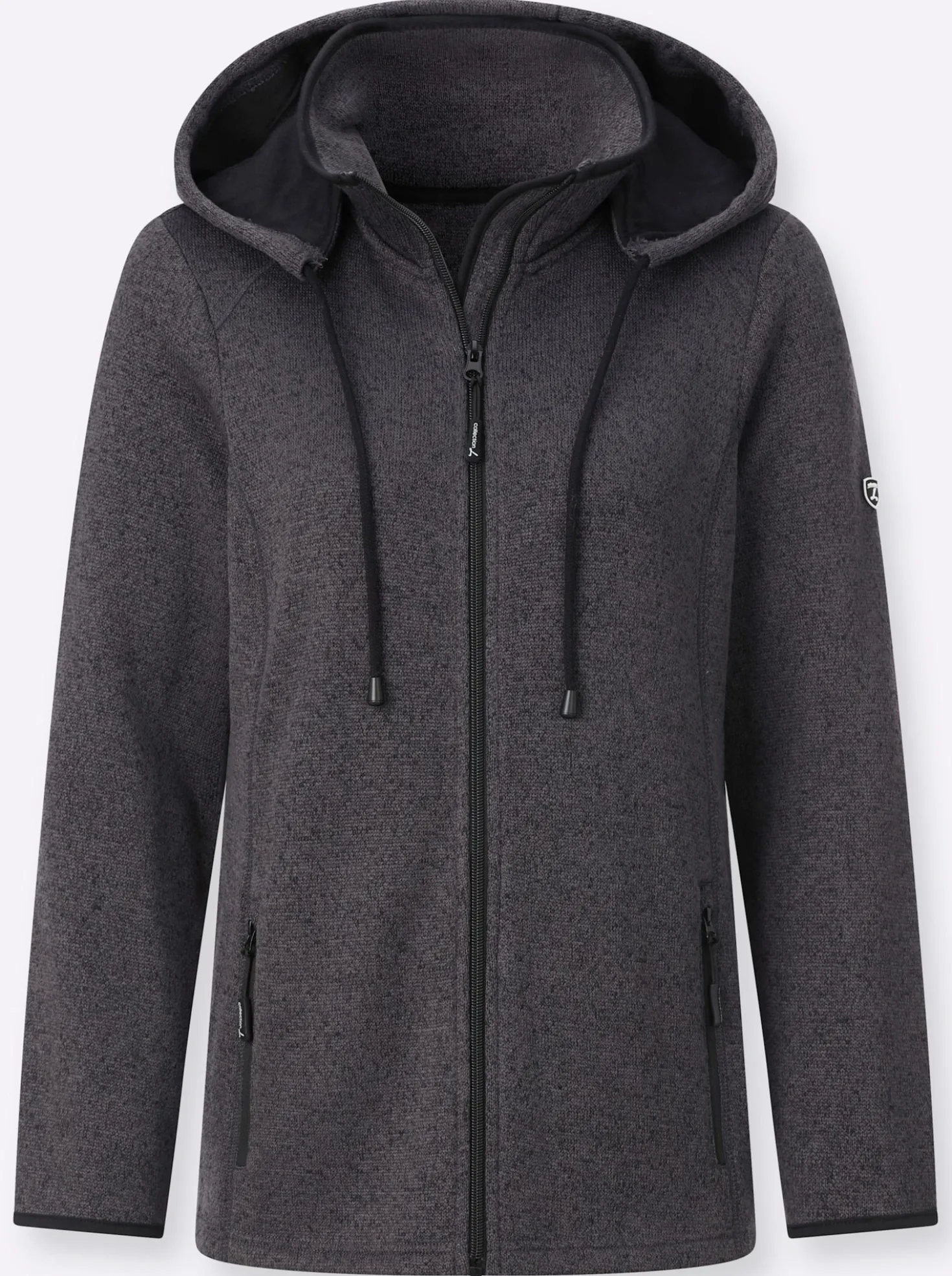 Fleecejacke mit Antipilling-Ausrüstung
