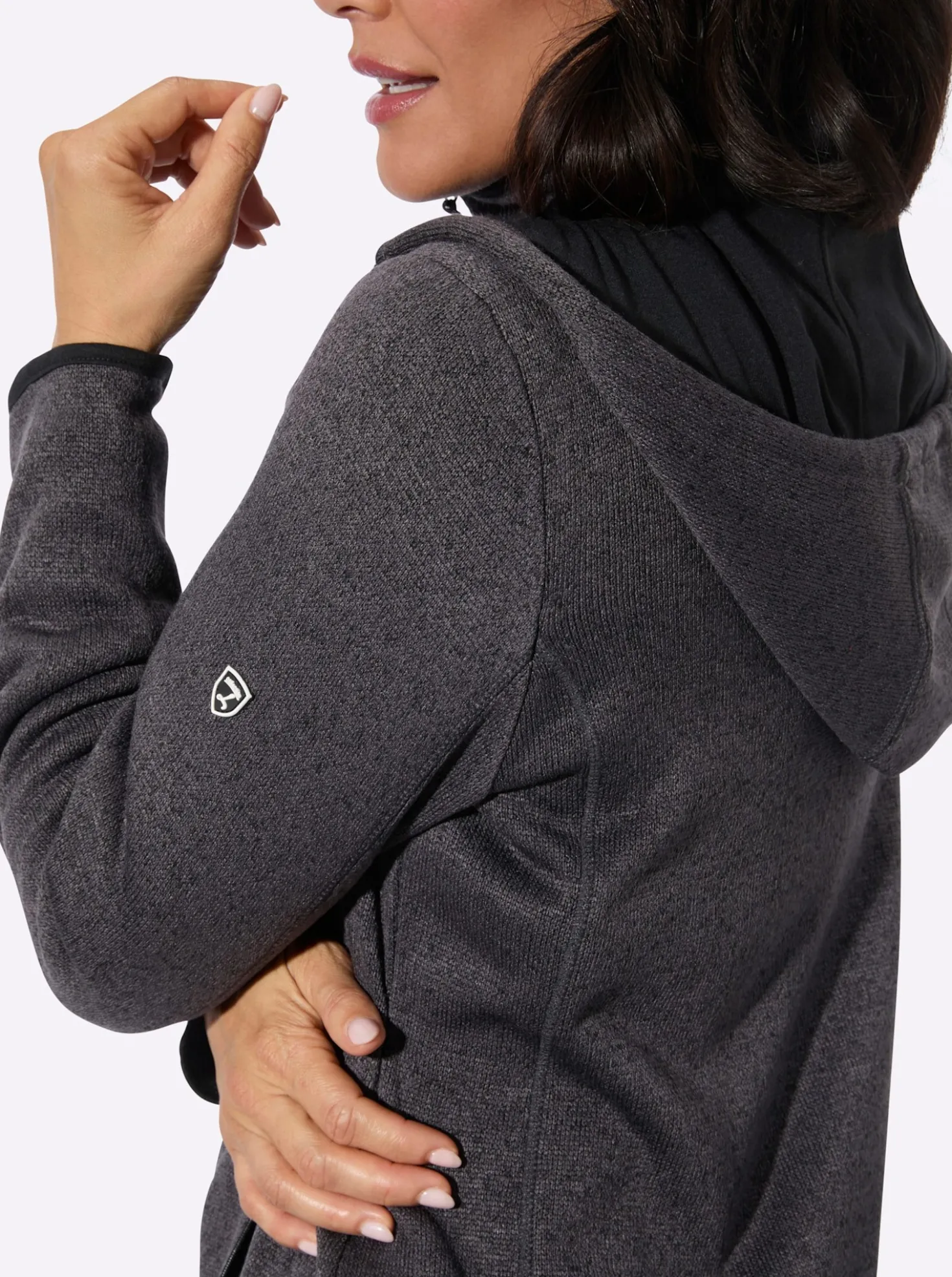 Fleecejacke mit Antipilling-Ausrüstung