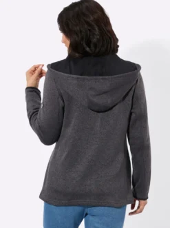 Fleecejacke mit Antipilling-Ausrüstung