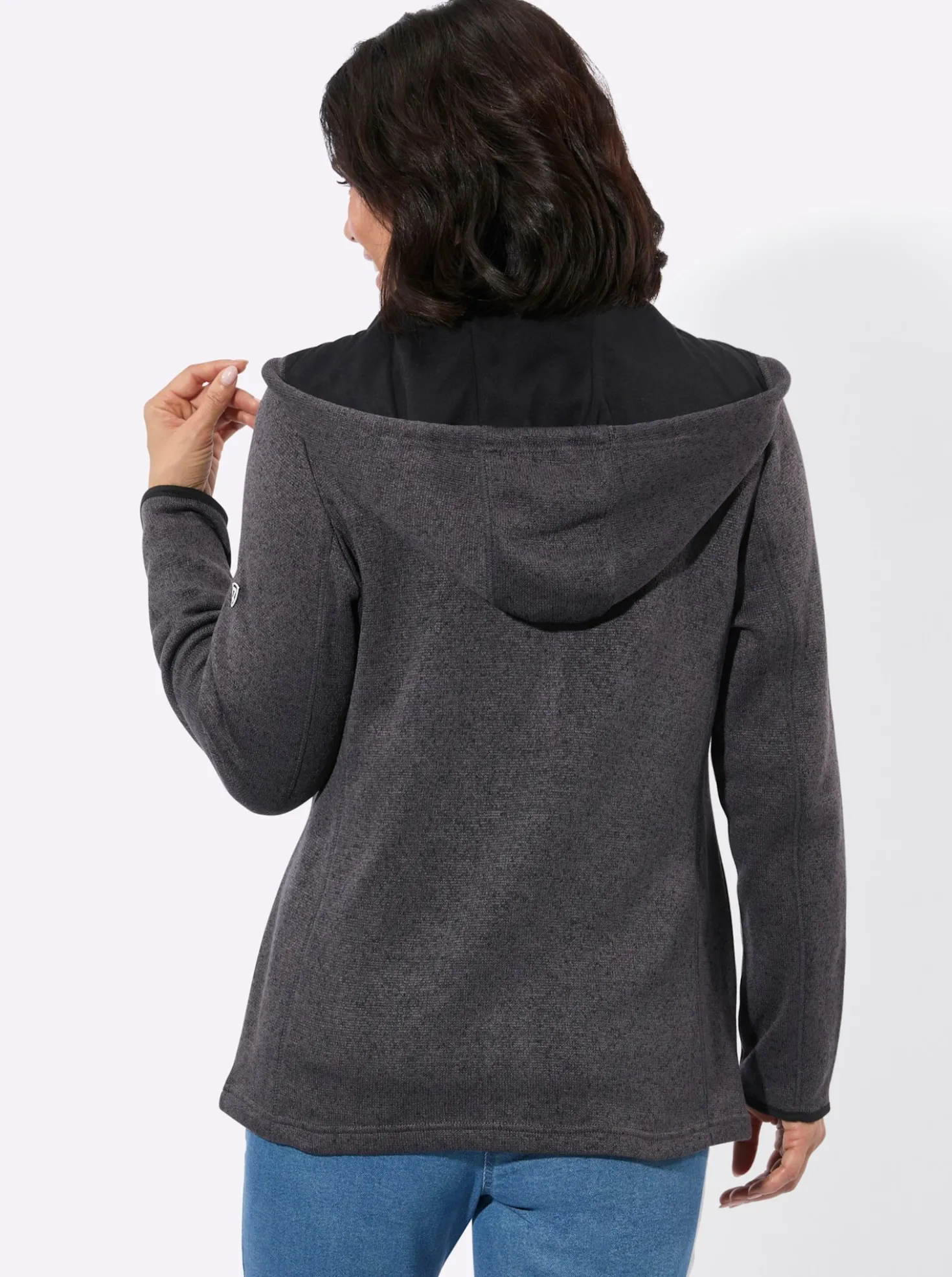 Fleecejacke mit Antipilling-Ausrüstung