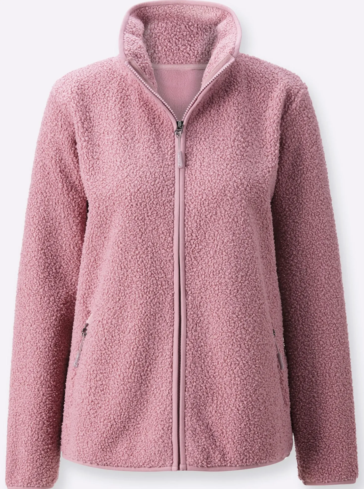 Fleecejacke mit Reißverschluss-Taschen