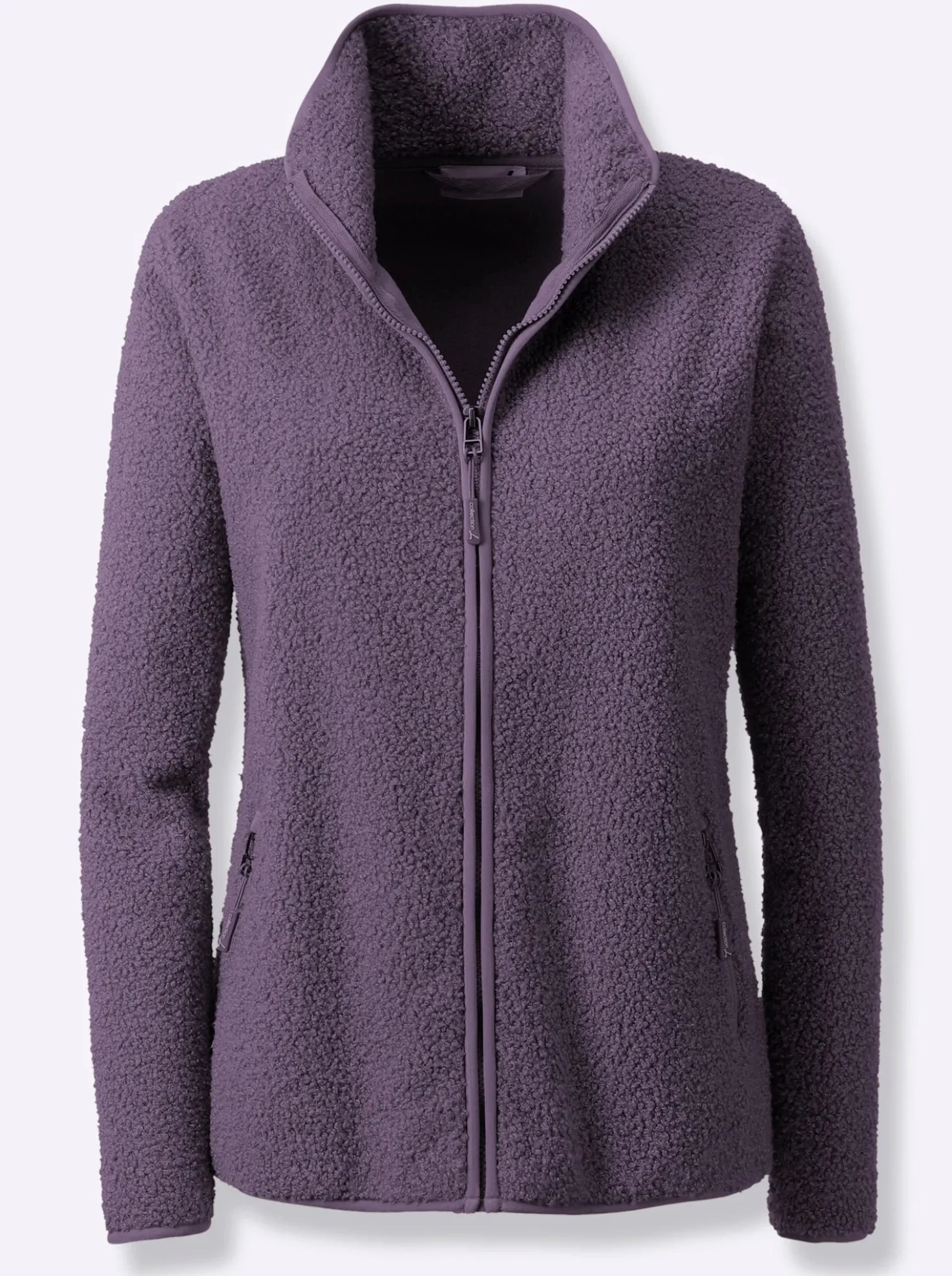 Fleecejacke mit Reißverschluss-Taschen