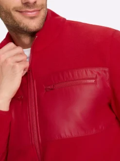 Fleecejacke mit 4 Taschen