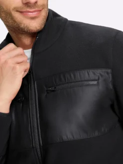 Fleecejacke mit 4 Taschen