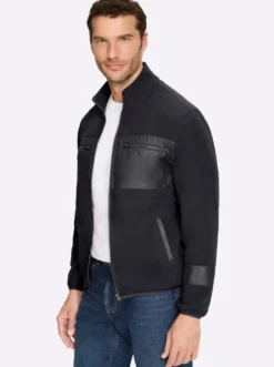 Fleecejacke mit 4 Taschen
