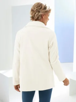 Fleecejacke mit 2-Wege-Reißverschluss