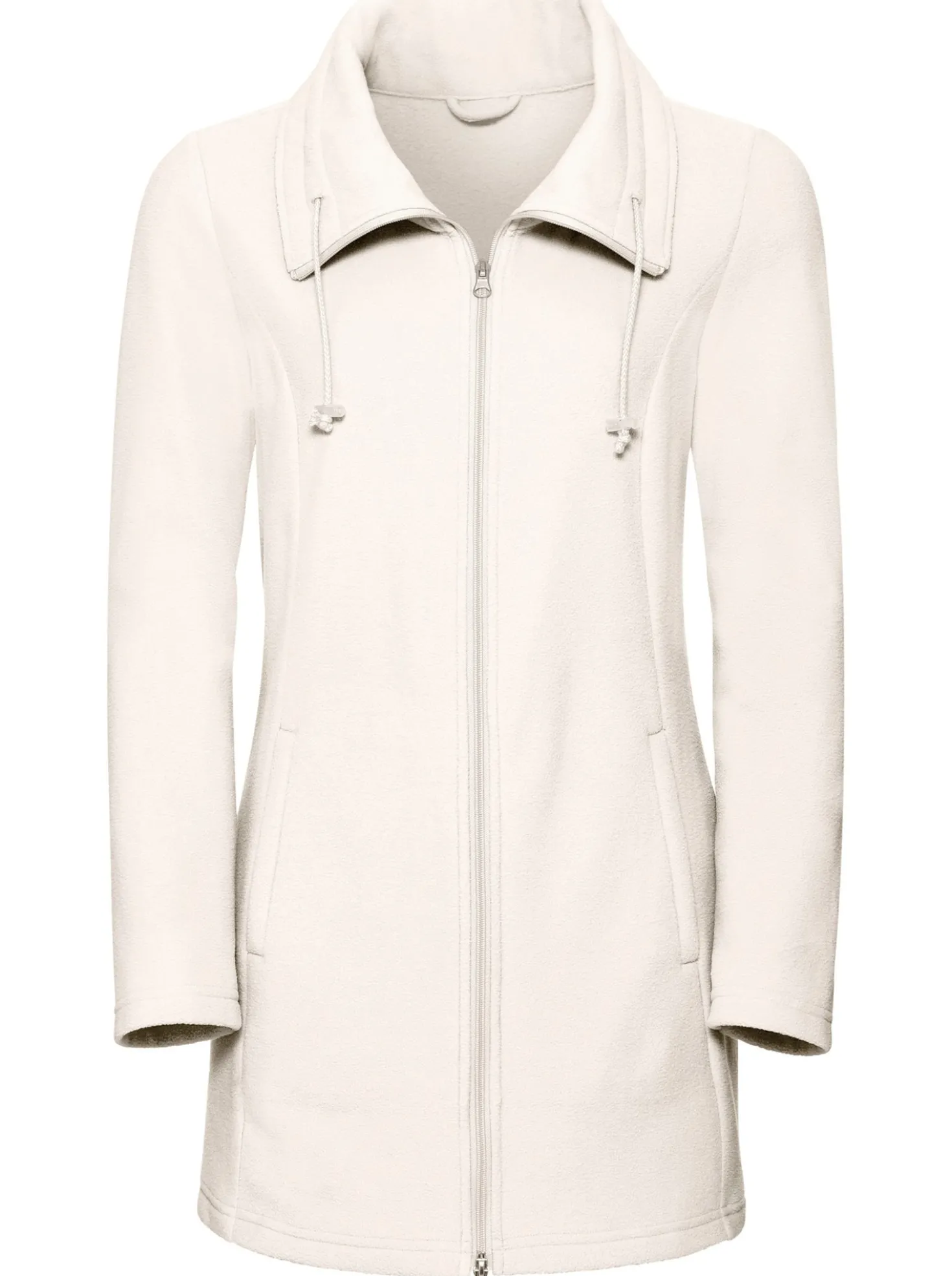 Fleecejacke mit 2-Wege-Reißverschluss