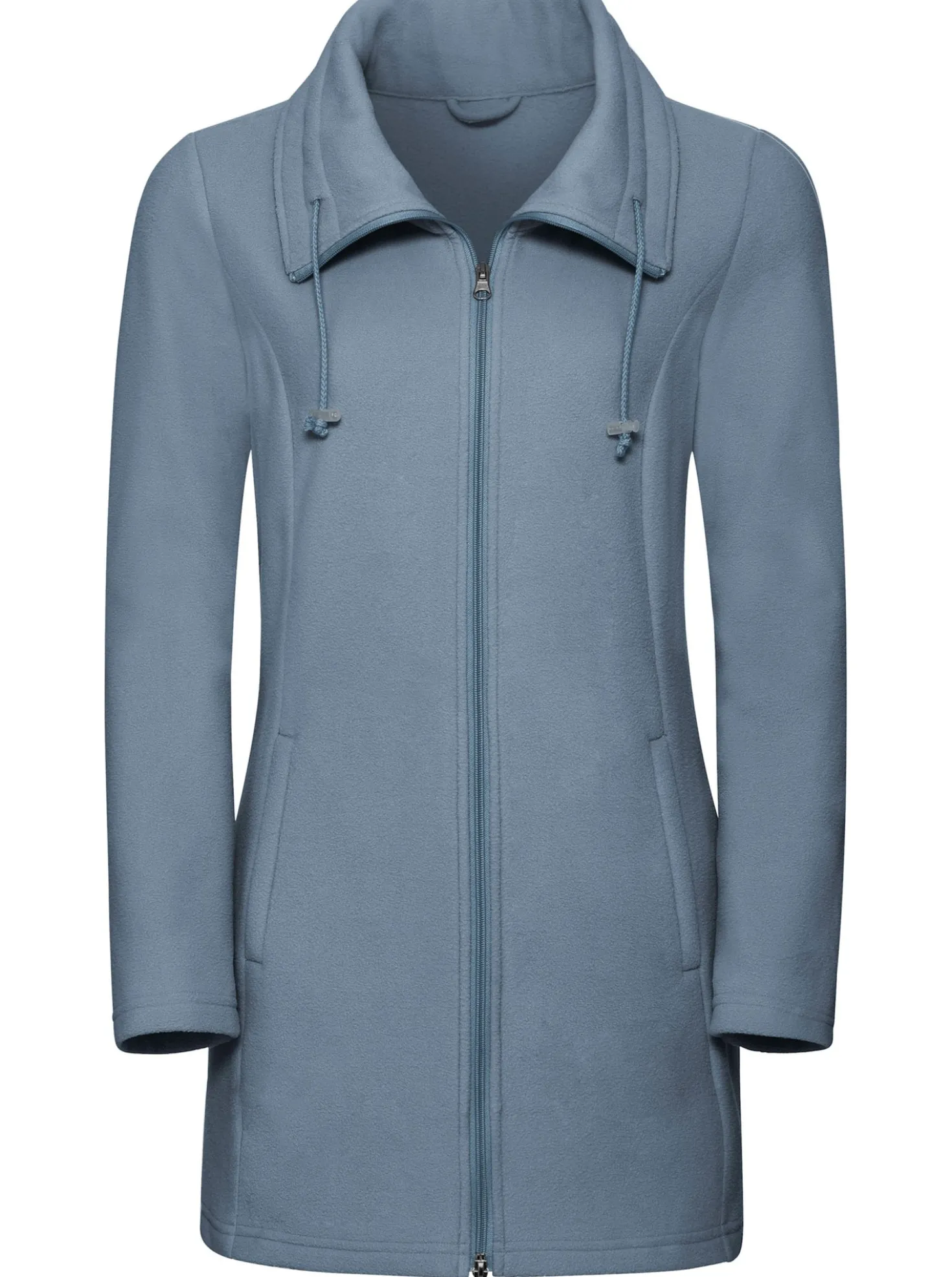 Fleecejacke mit 2-Wege-Reißverschluss