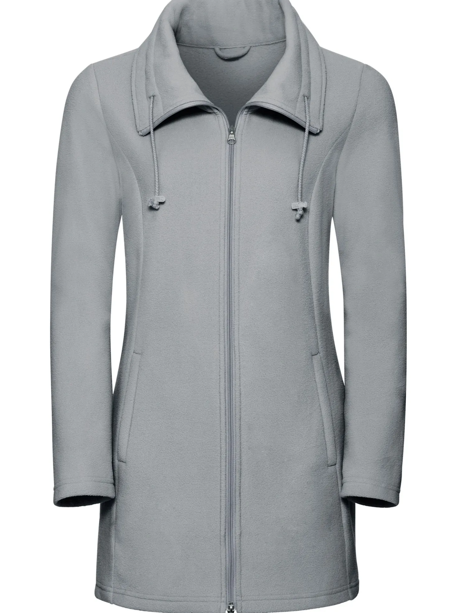Fleecejacke mit 2-Wege-Reißverschluss