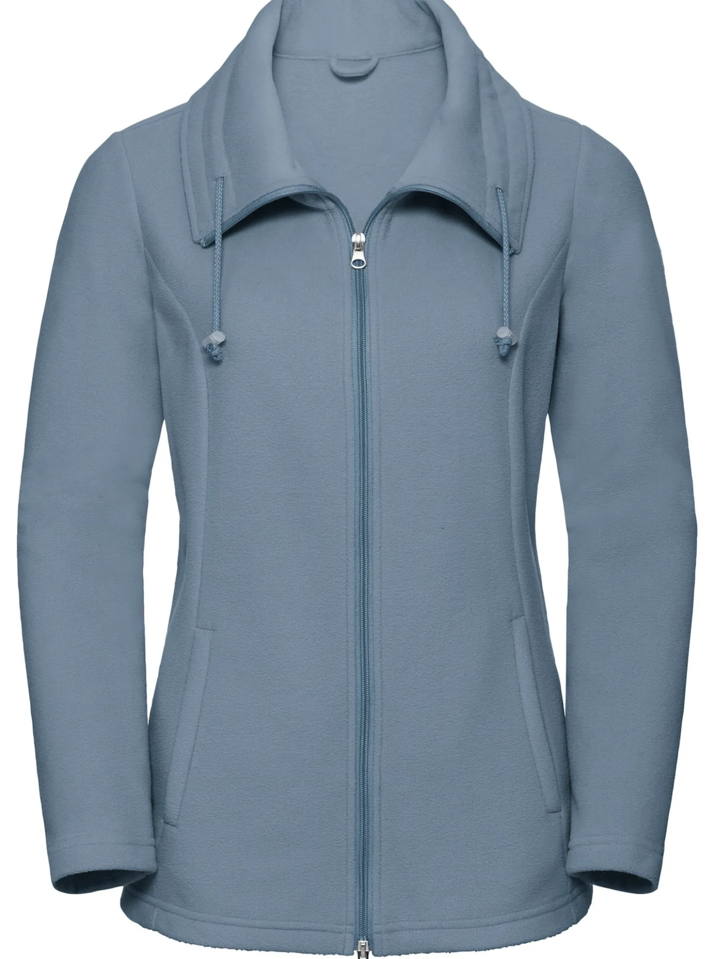 Fleecejacke mit 2-Wege-Reißverschluss
