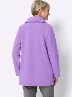 Fleecejacke mit 2-Wege-Reißverschluss