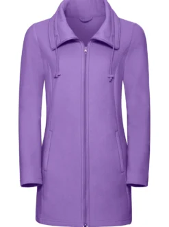 Fleecejacke mit 2-Wege-Reißverschluss