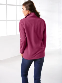 Fleecejacke mit zwei Taschen