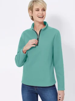 Fleeceshirt mit Antipilling-Ausrüstung