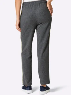 Freizeithose mit Kontraststreifen