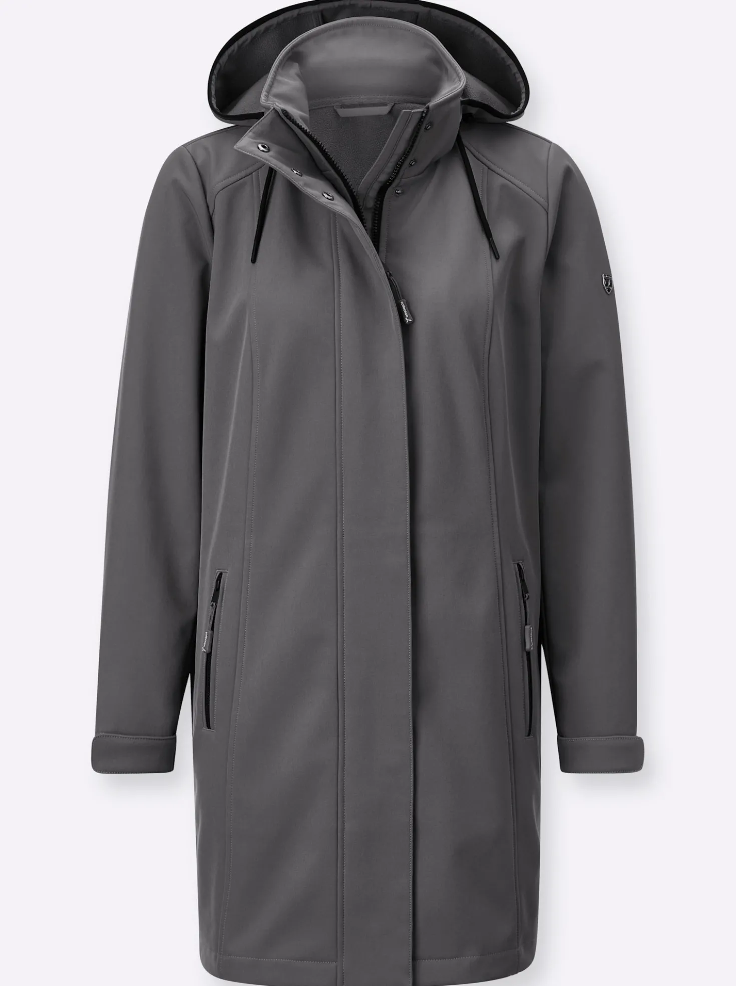 Funktionsjacke mit Fleece-Futter