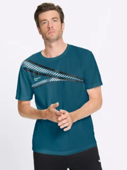 Funktionsshirt mit atmungsaktiver Wabenstruktur