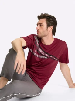Funktionsshirt mit atmungsaktiver Wabenstruktur