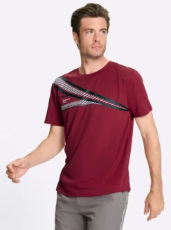 Funktionsshirt mit atmungsaktiver Wabenstruktur