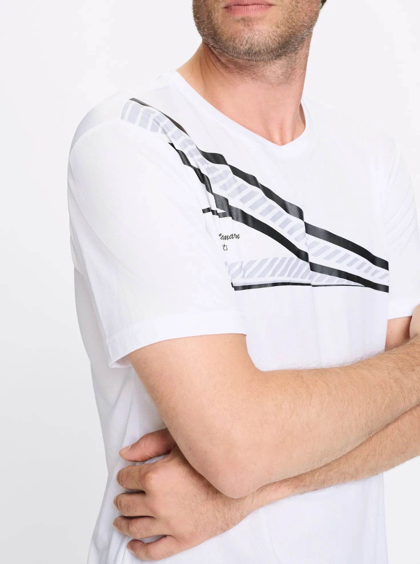 Funktionsshirt mit atmungsaktiver Wabenstruktur