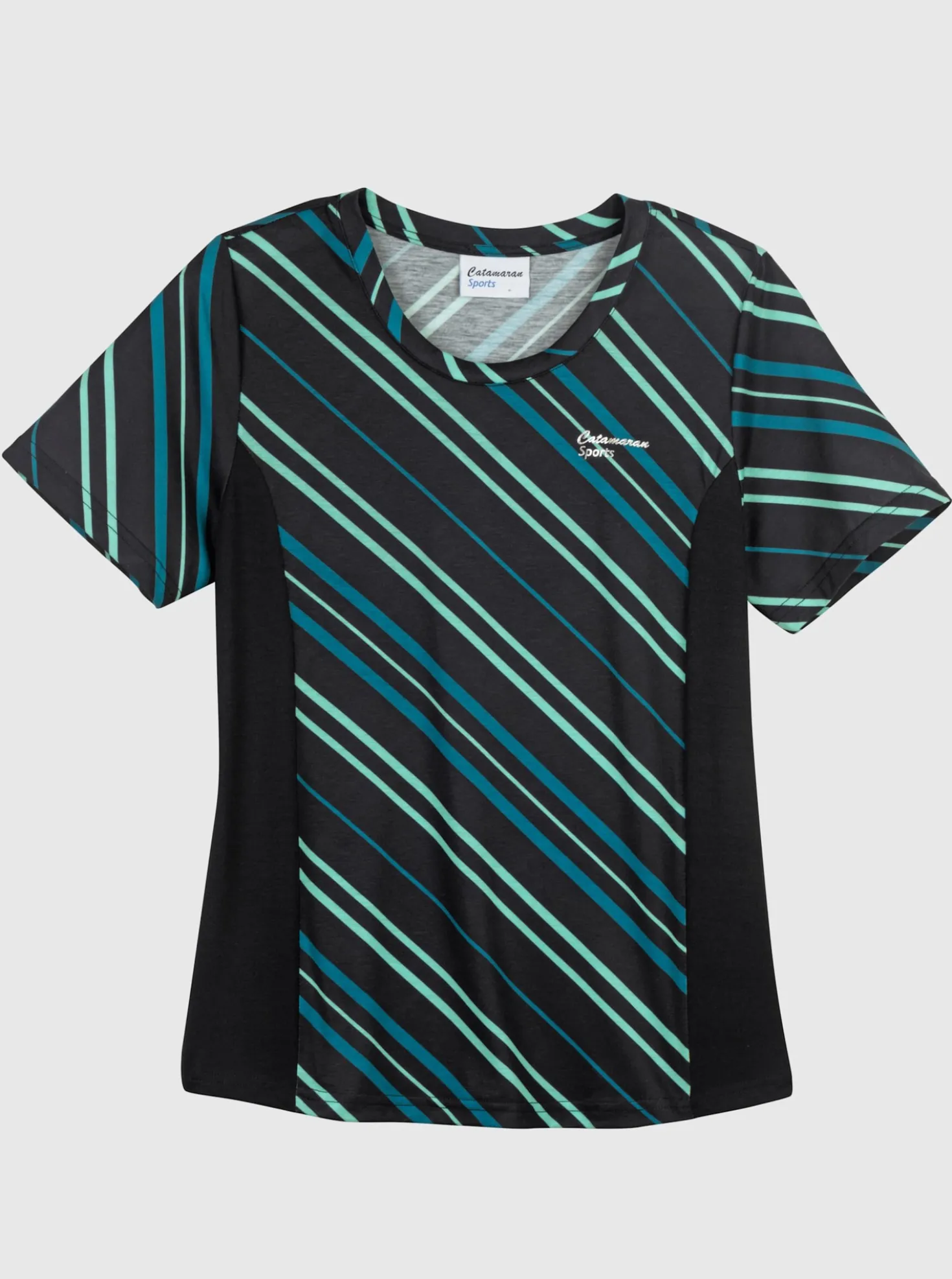 Funktionsshirt mit Kontrast-Einsätzen