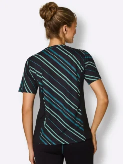 Funktionsshirt mit Kontrast-Einsätzen