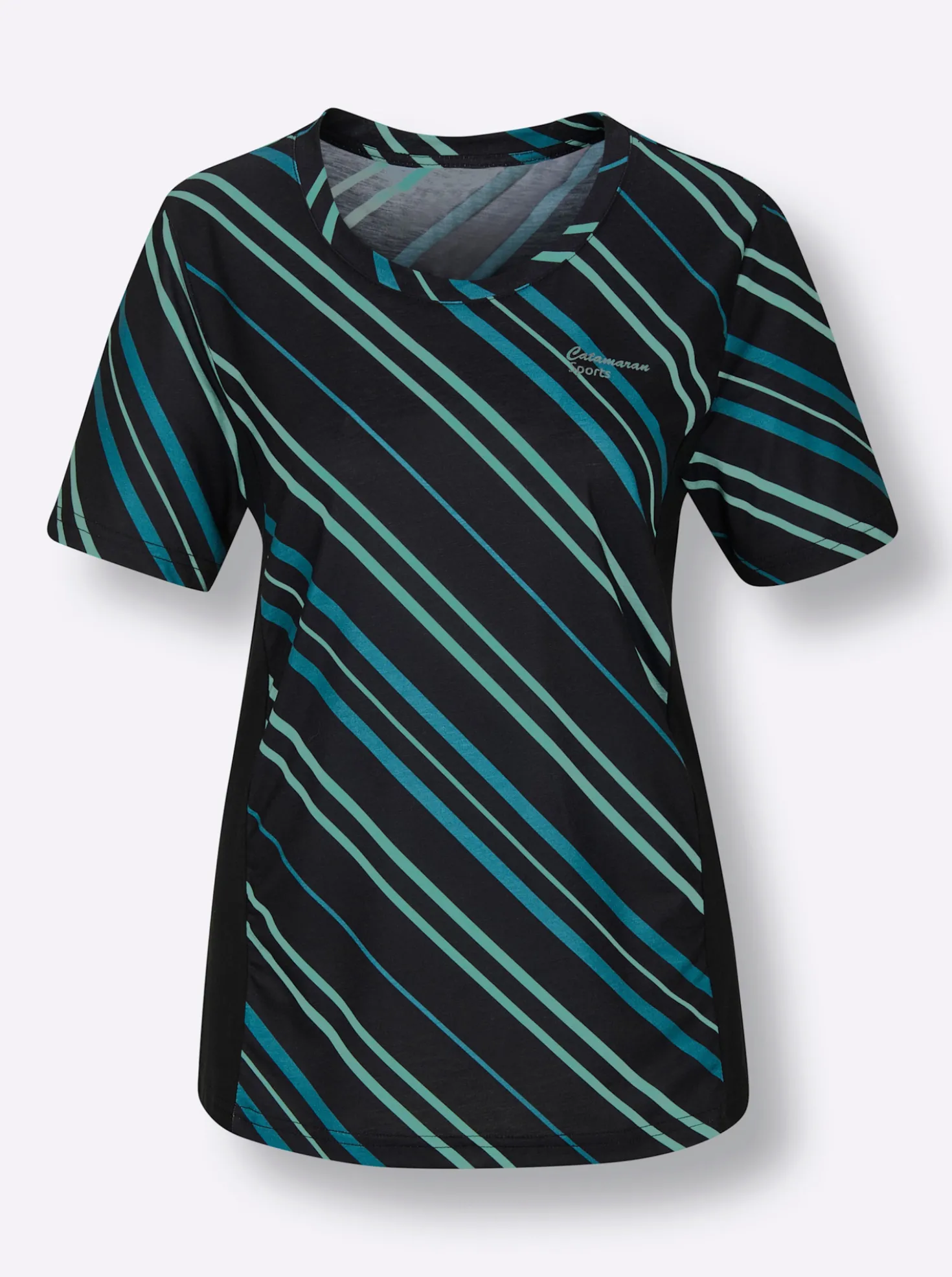 Funktionsshirt mit Kontrast-Einsätzen