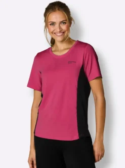 Funktionsshirt mit Kontrast-Einsätzen