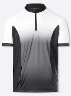 Funktionsshirt mit Reißverschluss-Taschen hinten