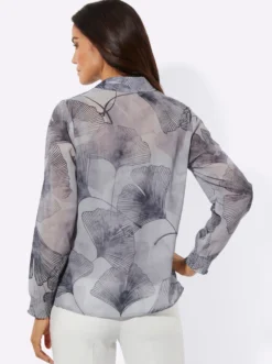 Hemdbluse inklusive Viskose-Top