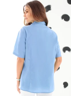Hemdbluse mit Brust-Pattentaschen