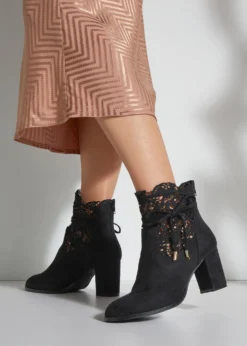 High-Heel-Stiefelette