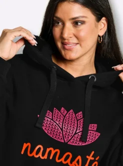Hoodie mit Statementprint
