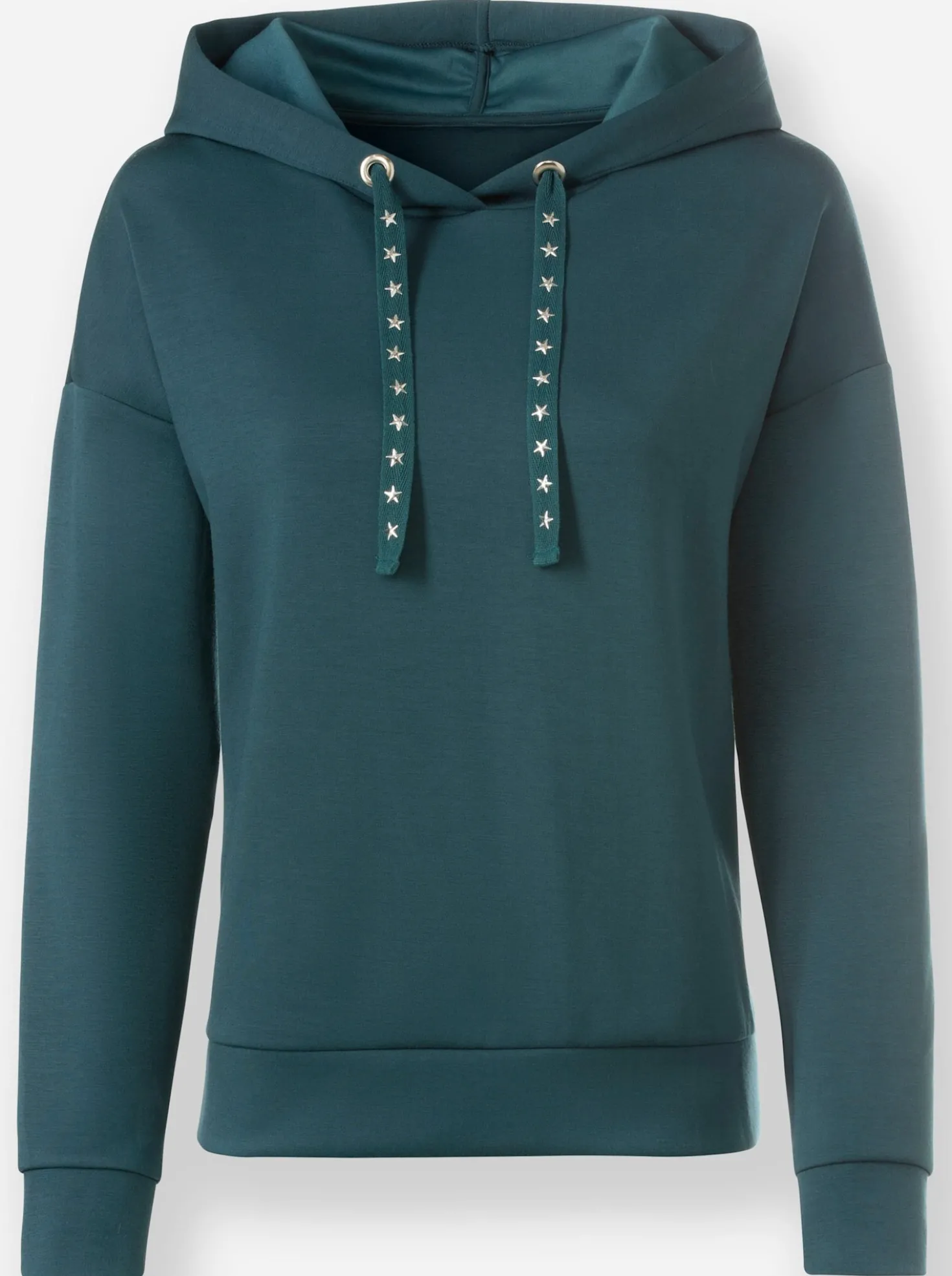 Hoodie mit Ziernieten