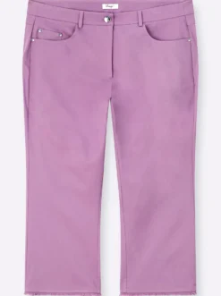 7/8-Hose in leichter Bootcut-Form