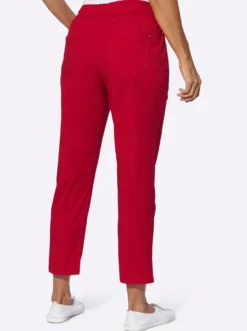 7/8-Hose mit Reißverschluss-Taschen